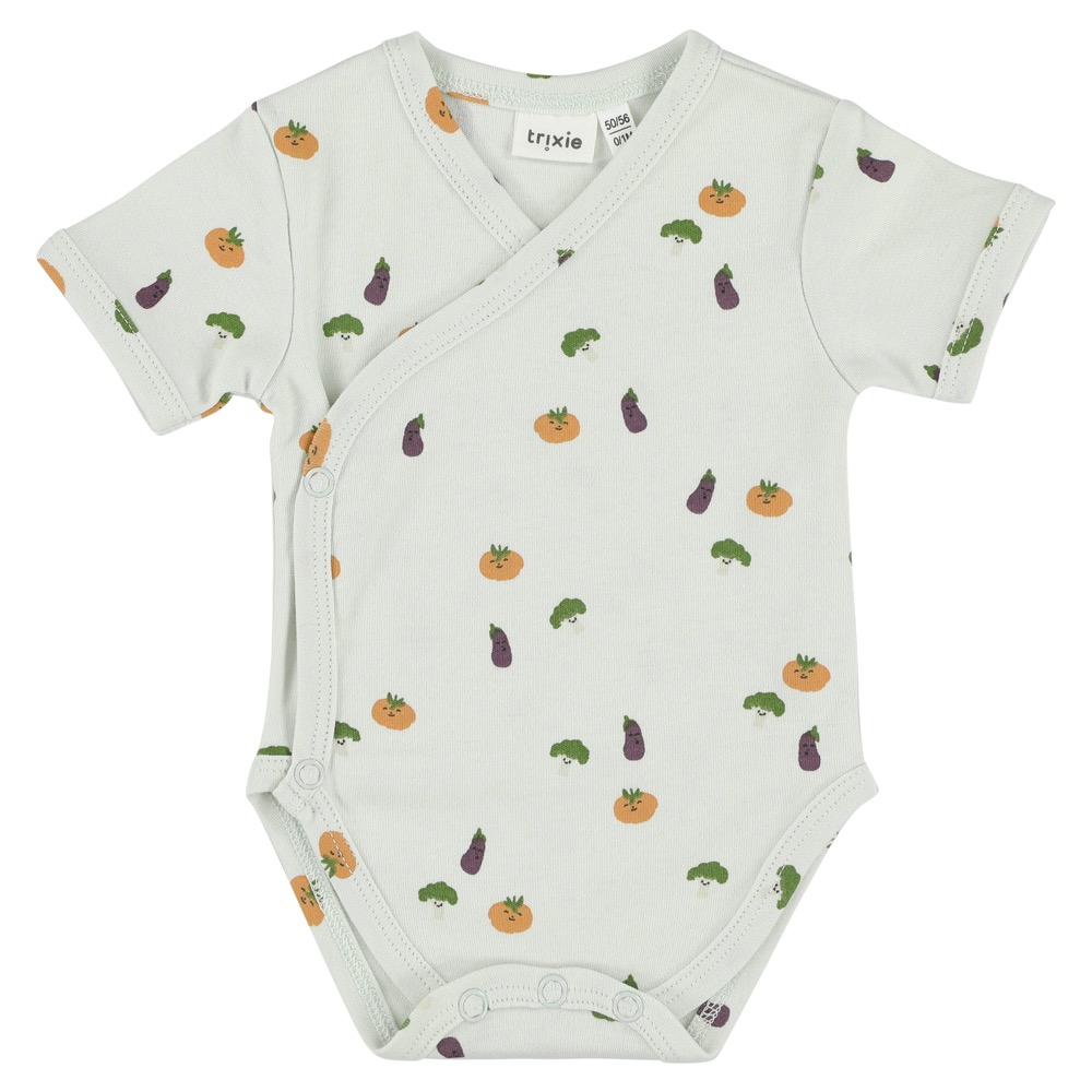 Newborn body corto - Friendly Vegetables